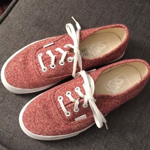 Red/ Burgundy Authentic Vans
